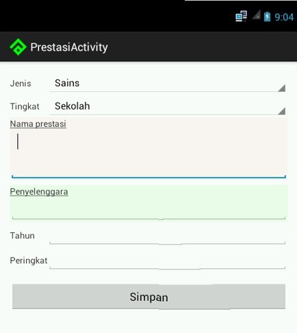 catatan mhs